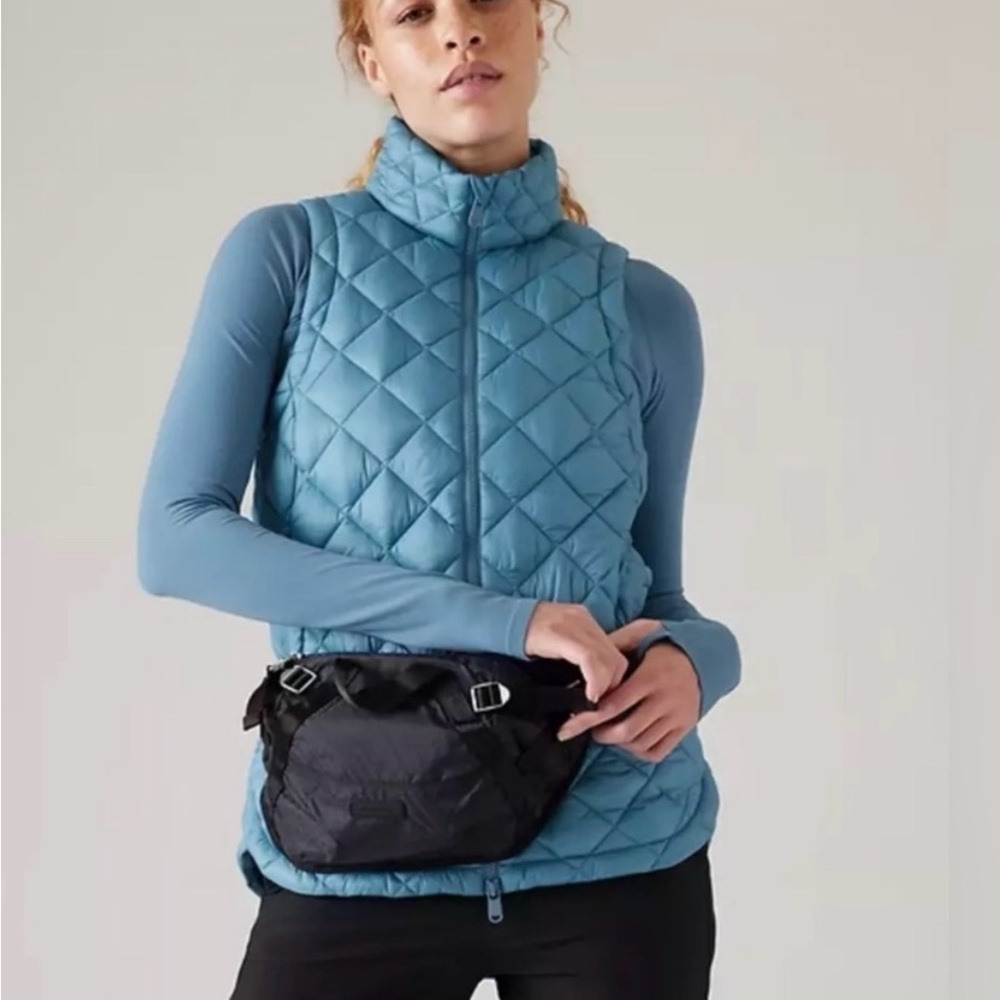 Athleta NWT Excursion‎ Waistbag Everywhere Stowaway Fanny Pack Bag Black - Picture 4 of 13